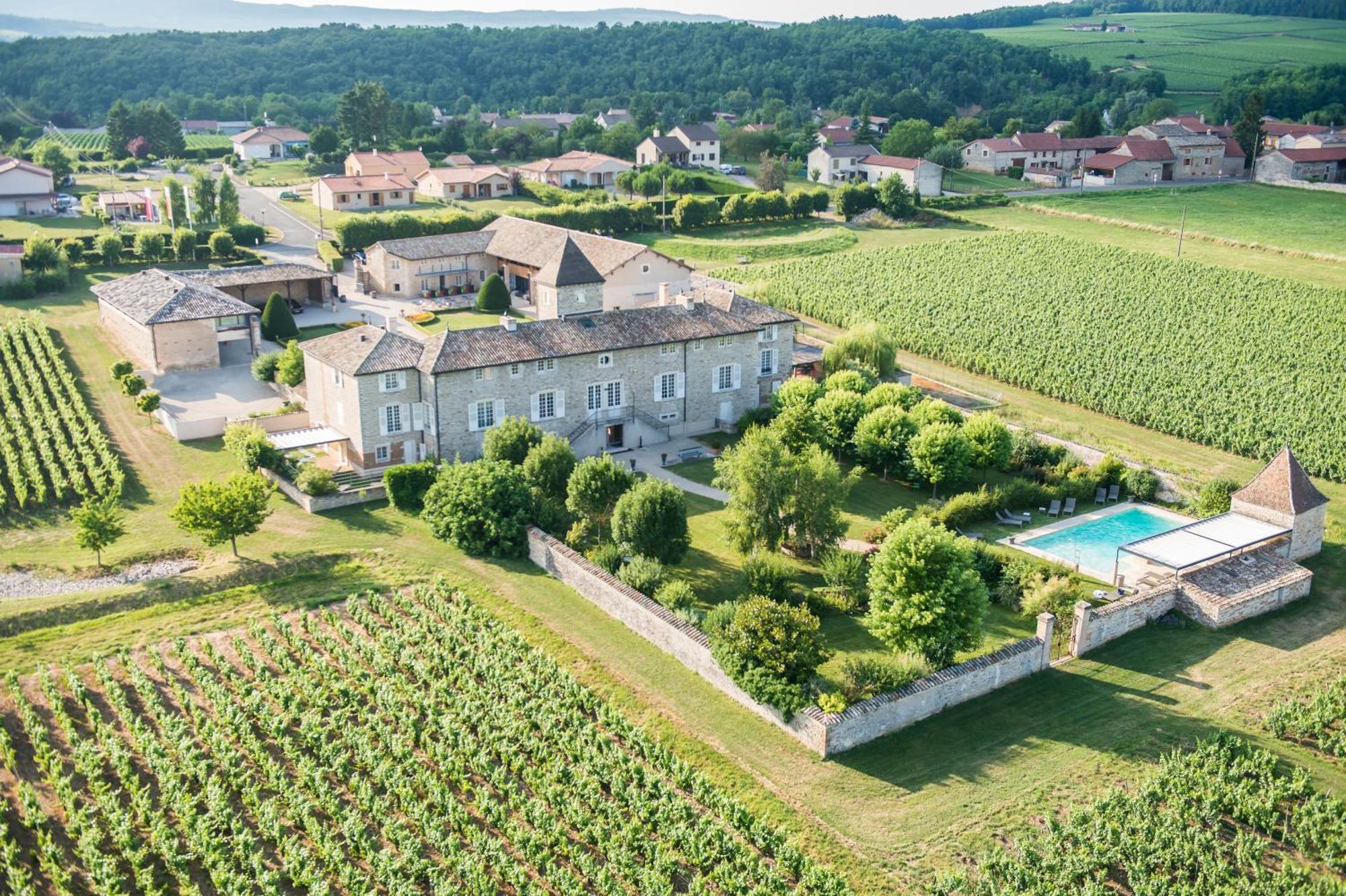 Hotel-Restaurant Le Chateau De Besseuil, Macon Nord - Teritoria Clessé Exteriér fotografie
